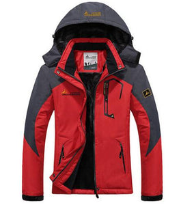 winter jacket men outwear wool Liner thick warm cotton parka men coat waterproof windproof outdoor snow ski jackets