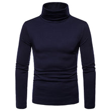 Load image into Gallery viewer, New Streetwear Men&#39;s Winter Warm Cotton High Neck Pullover Jumper Sweater Tops Mens Turtleneck Fashion