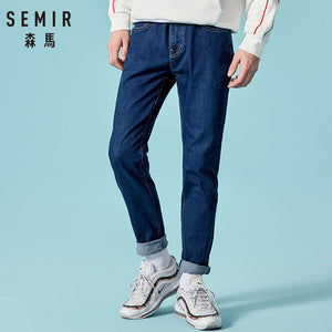 SEMIR jeans for men slim fit pants classic 2019 jeans male denim jeans Designer Trousers Casual skinny Straight Elasticity pants