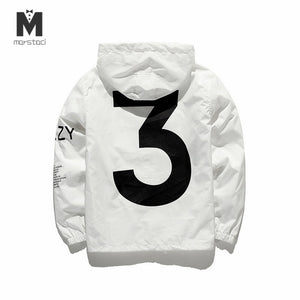 Dropshipping New 2019 Hot Selling Kanye West Y3 Season 3 Windbreaker Men Women Hip Hop Jacket Fashion Outwear