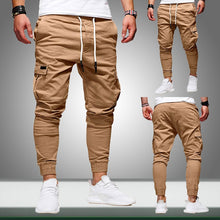 Load image into Gallery viewer, Autumn Men Joggers Pants 2019 New Casual Male Cargo Military Sweatpants Solid Multi-pocket Hip Hop Fitness Trousers Sportswear