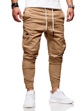 Load image into Gallery viewer, Autumn Men Joggers Pants 2019 New Casual Male Cargo Military Sweatpants Solid Multi-pocket Hip Hop Fitness Trousers Sportswear