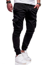 Load image into Gallery viewer, Autumn Men Joggers Pants 2019 New Casual Male Cargo Military Sweatpants Solid Multi-pocket Hip Hop Fitness Trousers Sportswear