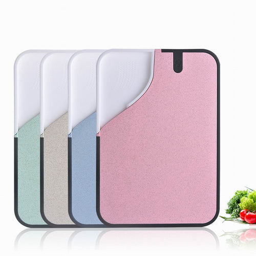 2019 Hot Sale Creative Eco-friendly Wheat Straw Raw Material Kitchen Multi-function Cutting Board New