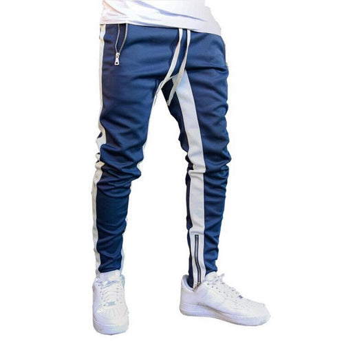 HEFLASHOR 2019 Fashion Streetwear Sweatpants Joggers Causal Sportswear Zippper Pants Casual Men's Hip Hop Sweatpants Trousers