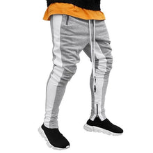 Load image into Gallery viewer, HEFLASHOR 2019 Fashion Streetwear Sweatpants Joggers Causal Sportswear Zippper Pants Casual Men&#39;s Hip Hop Sweatpants Trousers