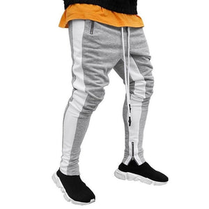 HEFLASHOR 2019 Fashion Streetwear Sweatpants Joggers Causal Sportswear Zippper Pants Casual Men's Hip Hop Sweatpants Trousers