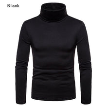 Load image into Gallery viewer, 2019 New Brand Men&#39;s Thermal  Turtle Neck Skivvy Turtleneck Sweaters Stretch Casual Tops US