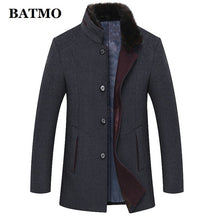 Load image into Gallery viewer, BATMO 2019 new arrival winter high quality wool casual trench coat men,men&#39;s thicked wool jackets plus-size M-6XL  1658