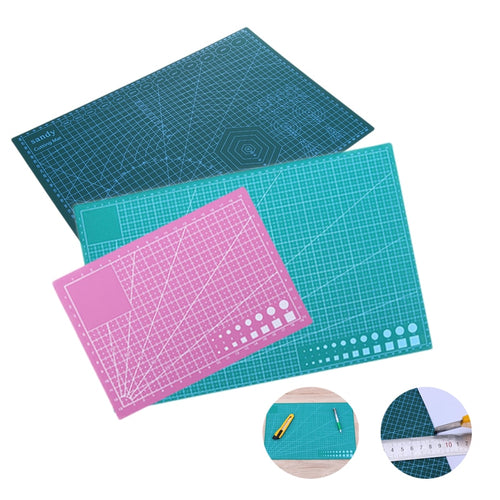 A5 A3 Professional PVC Cutting Board One /Double Side Self-healing Non Slip DIY Patchwork Mat Cutting Mat А3 a5