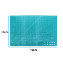 Load image into Gallery viewer, A5 A3 Professional PVC Cutting Board One /Double Side Self-healing Non Slip DIY Patchwork Mat Cutting Mat А3 a5