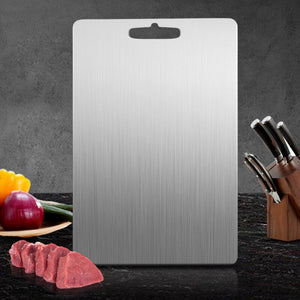 Kitchen Antibacterial Odorless Cutting Board for Food Fruit Vegetable Stainless Steel Chopping Blocks Cutting Boards PY