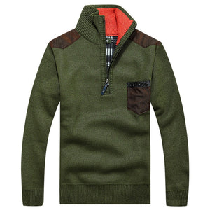 drop shipping men military sweater knitted pullovers homme winter casual outwear M-3XL XP24