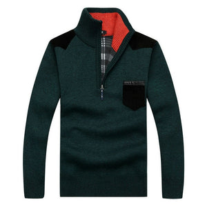 drop shipping men military sweater knitted pullovers homme winter casual outwear M-3XL XP24