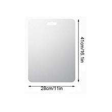 Load image into Gallery viewer, ICESTCHEF 304 Stainless Steel Chopping Block Antibacterial Anti-mildew Cutting Boards Chopping Board Fruit Vegetable Meat Tools